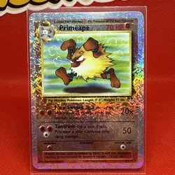 Pokemon Primeape #59/110 Legendary Collection Reverse Holo Uncommon Trading Card - Image 1