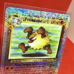 Pokemon Primeape #59/110 Legendary Collection Reverse Holo Uncommon Trading Card - Image 2