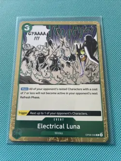 Electrical Luna OP08-036 Rare Two Legends One Piece Foil Near Mint - Image 1