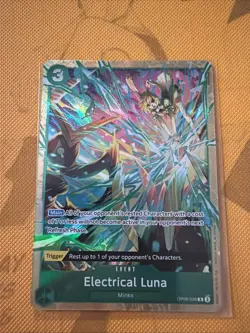 One Piece TCG Electrical Luna OP08-036 Rare Foil Two Legends English Edition - Image 1
