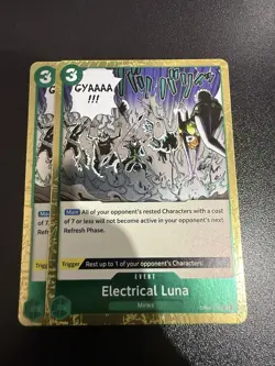 2x Electrical Luna OP08-036 Two Legends Foil - Image 1
