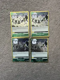 Electrical Luna OP08-036 Rare Two Legends One Piece x 4 (playset) - Image 1