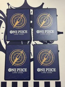 One Piece OP08-036 Electrical Luna R (4 Card Lot) Playset - Image 2