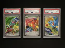 Kanto First Partner Sequential Set 2026 Pokemon 037 038 039 PSA 10 10 9 GEM MINT - Image 1