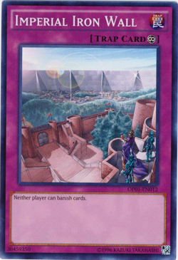 Imperial Iron Wall [OP01-EN012] Super Rare Near Mint Unlimited - Yugioh single - Image 1