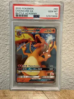 Pokemon Charizard GX #60 (009/068) Battle Academy Holo Stamped PSA 10 - Image 1