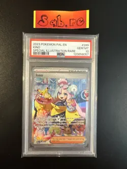 PSA 10 Iono SIR Trainer SV Paldea Evolved 269/193 Pokemon Card - Image 1