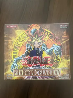 Yu-Gi-Oh! Pharaonic Guardian 1st Edition Factory Sealed 24 pack Booster Box - Image 1