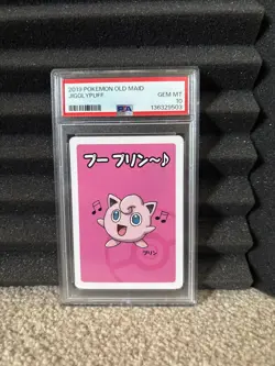 2019 Pokemon Old Maid Jigglypuff PSA 10 - Image 1