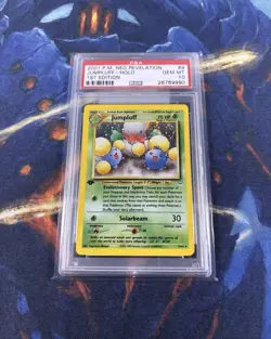 PSA 10 Gem Mint Pokemon Jumpluff Neo Revelation Holo Card 1st Edition Rare 9/64 - Image 1