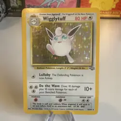 Pokemon TCG Wigglytuff 16/64 Jungle Holo Rare Unlimited - Image 1