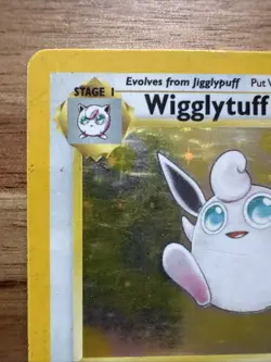 Pokemon TCG Wigglytuff 16/64 Jungle Holo Rare Unlimited English 80 HP Arita - Image 2