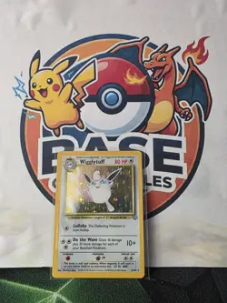 Pokemon TCG Wigglytuff 16/64 Jungle Holo Rare Unlimited English - Image 1