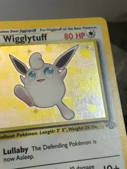 Pokemon TCG Wigglytuff Jungle 16/64 Holo Unlimited Holo Rare - Image 5