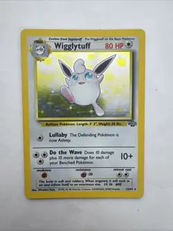 Pokemon TCG Wigglytuff Jungle 16/64 Holo Unlimited Holo Rare - Image 1
