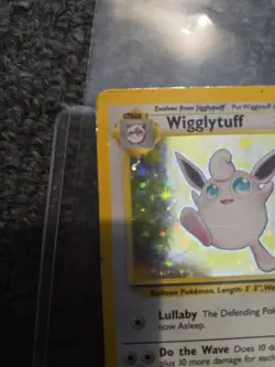 Pokemon TCG Jungle Wigglytuff Card 16/64 Unlimited Holo Rare - Image 2