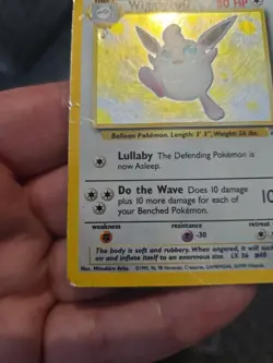 Pokemon TCG Jungle Wigglytuff Card 16/64 Unlimited Holo Rare - Image 4