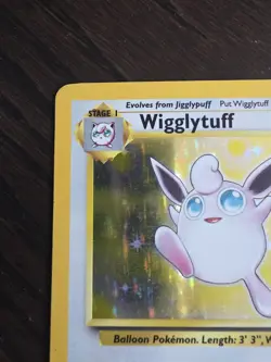 Pokemon TCG Wigglytuff 16/64 Jungle Holo Rare Unlimited 1999 WOTC - MP - Image 2