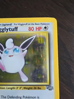 Pokemon TCG Wigglytuff 16/64 Jungle Holo Rare Unlimited 1999 WOTC - MP - Image 3
