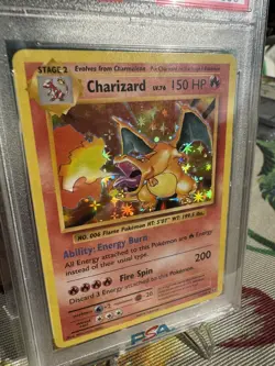 Pokemon 2016 XY Evolutions Charizard 11/108 Holo Rare English PSA 9 - Image 3