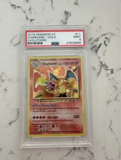 Pokemon 2016 XY Evolutions Charizard Holo 11/108 PSA 9 - Image 1