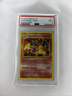 Pokemon XY 2016 Evolutions Charizard 11/108 Holo - PSA 9 - Image 1