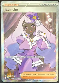 Pokemon TCG Jacinthe 110/088 Perfect Order Ultra Rare Full Art NM - Image 1