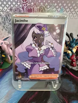 Jacinthe 110/088 Full Art Trainer Perfect Order Ultra Rare Pokemon TCG - Image 1