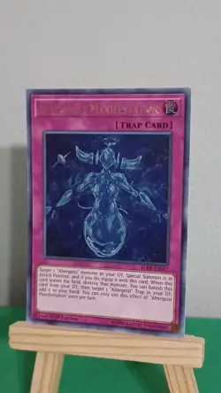 2018 Yugioh Altergeist Manifestation Trap Card BLRR-EN067 Ultra Rare - Image 2