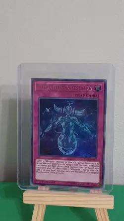 2018 Yugioh Altergeist Manifestation Trap Card BLRR-EN067 Ultra Rare - Image 5