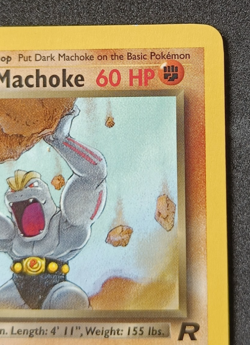 Pokemon TCG Dark Machoke 40/82 - 1st Edition Team Rocket Uncommon Card NM - Image 3