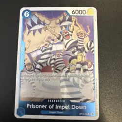 One Piece Prisoner of Impel Down OP16-042 The Time of Battle Foil ENG - Image 1