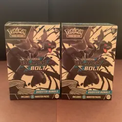 Pokemon TCG Scarlet & Violet—Black Bolt Booster Bundle Box, 2 Booster Bundles - Image 1