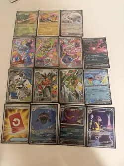 Pokemon Series 2 First Partner Illustration Collection Gen 5 & 8 Set CARD LOT - Image 1