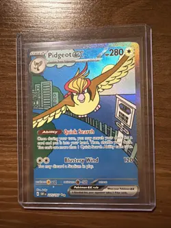 Pidgeot ex • Pokemon TCG • 225/197 • Special Illustration Rare • Obsidian Flames - Image 1