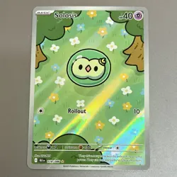 Pokemon TCG Solosis 118/086 Sv: Black Bolt Holo Common English 2025 - Image 1