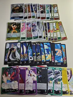 One Piece TCG Japanese Bulk 100+ cards (26 x SR, 69 x R, and more) - see desc. - Image 3