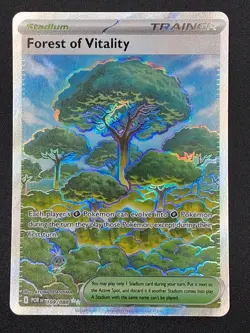Pokemon TCG Forest of Vitality 109/088 Trainer Stadium Full Art Foil - Image 1