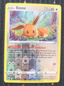 2022 Pokemon TCG Eevee 119/189 Astral Radiance Reverse Holo NM 1A - Image 1