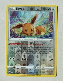 Pokemon TCG - Astral Radiance - Eevee 119/189 Reverse Holo - LP - Image 1