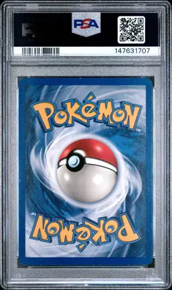 1999 POKEMON JUNGLE 1ST EDITION #3 FLAREON-HOLO PSA 8 - Image 2