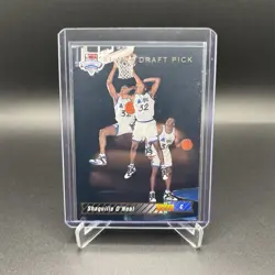 Upper Deck 1992-93 Draft Pick #1 Shaquille O'Neal Orlando Magic Rookie Card - Image 1