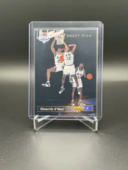 Upper Deck 1992-93 Draft Pick #1 Shaquille O'Neal Orlando Magic Rookie Card - Image 2