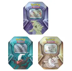 Pokemon TCG 🔥 Triple Whammy Tin Case x6 Tins - Opened Case Box 🔥 - Image 1