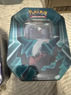 Pokemon Triple Whammy Tin Set of 3 - Tyranitar, Slaking, Darkrai Factory Sealed - Image 2