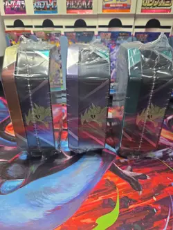 Pokemon TCG Triple Whammy Tin Set x3 Destined Rivals Journey Together Sealed - Image 2