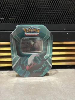 Pokemon TCG Darkrai Triple Whammy Collector's Tin Factory Sealed - Image 1