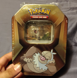 Pokemon TCG Triple Whammy Tin Slaking 2024 w/ 3 Foils + 3 Booster Packs - Image 1