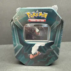 NEW FACTORY SEALED Pokemon Darkrai Triple Whammy Collector Tin 3 Booster Packs - Image 1