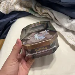 Pokemon TCG Triple Whammy Slaking Collector's Tin With 3 Foil Sealed - Image 2